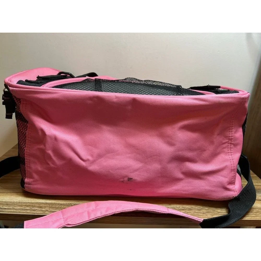 Small Coastal Pet Bergan Heather Berry Multi-Entry & Compartment Pet Carrier